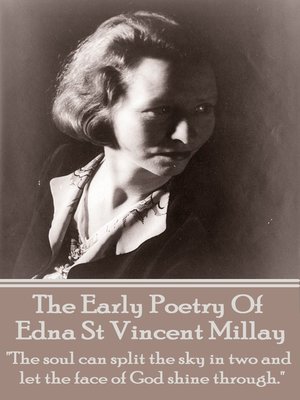 cover image of The Early Poetry of Edna St Vincent Millay